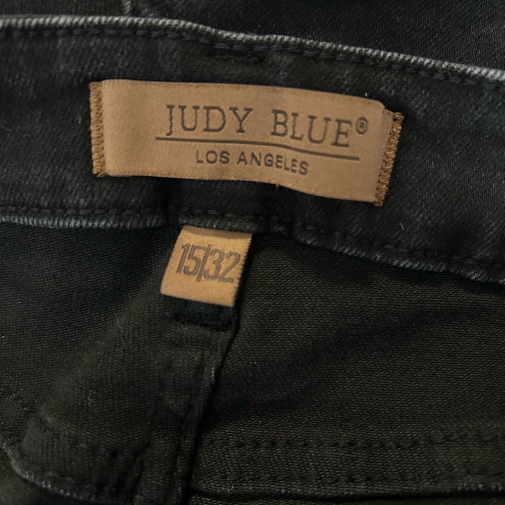 Judy Blue High Rise Skinny Fit Raw Hem Skinny Jeans Womens Size 32 - Picture 6 of 10
